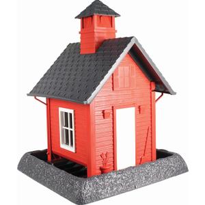 School Hous Bird Feeder