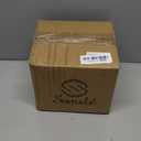 Samsle Porcelain Small Serving Bowls, 10 Ounce Dessert Bowls for Ice Cream Snacks Appetizer Candy Dishes, Dishwasher Safe Durable Ceramic White Bowl for Party, Set of 6 (5.5 inch)