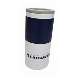 12oz SEATTLE SEAHAWKS SLIM CAN COOLIE, Fits 12oz Slim Cans