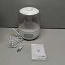 DREO Humidifiers for Bedroom, 3L Top Fill 30H & 26dB Quiet Runtime for Large Room, Cool Mist Ultrasonic Humidifier with Humidity Sensor, Night Light for Home, Baby, Nursery, Plants, New Edition (Pearl White)