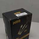 N9R 120PCS Gold Plastic Silverware, Disposable Silverware Include 40 Forks, 40 Spoons, 40 Knives, Gold Cutlery Set Disposable for Party, Wedding and Daily Use