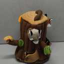 Plush Treehouse with Animals - Five (5) Stuffed Forest Animals