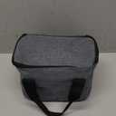 Cordless Electric Lunch Box, 1.2L Self Heating Lunch Box Battery Powered with Automatic Heating, BPA Free, Meal Prep Friendly, Portable Food Warmer for Work, Construction, Truck & Travel (Black)