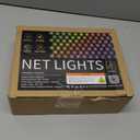 FREECUBE 512FT 360 LEDs Smart Christmas Net Lights Outdoor Mesh Lights, Smart Net Light with 105 Scene Modes, Music Sync, Timer & DIY Color Changing for Yard Patio Bush Decor (5x12FT)