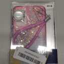 NGB Designed for iPhone 17 Case, Pink/Aqua | Glitter Liquid Sparkle Cute Phone Cover for Women Girls Kids | with Tempered Glass Screen Protector & Ring Holder & Wrist Strap Lanyard