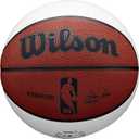 WILSON NBA Alliance Series Basketballs - Size 7 and Mini Size (White)
