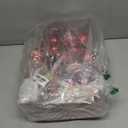 70 PCS Christmas Ball Ornaments, Assorted Shatterproof Christmas Tree Decorations, Seasonal Decorative Hanging Baubles Decor Set for Xmas/Holiday/Party, Glitter&Painting Ornament Set (Red)