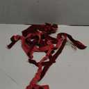 Janinka 6 Pcs Burgundy Long Velvet Bow Ornaments Christmas Swag 23.5x15.5 Inch Vintage Large Christmas Bows for Xmas Tree, Wreath, Garland, Swag, Staircase, Fireplace, Door (Wine Red)