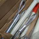 18 inch Ground Anchor Heavy Duty Earth Anchors Set Screw in for Mobile Home, Swing, Tent Trampoline Anchors Wind Resistant Tree Stakes and Supports with Drill Socket, 4 Pack