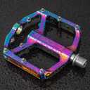 Bike Pedals - 9/16" Bicycle Pedals Platform - 3 Sealed Bearing Bike Pedals, Lightweight Plat Pedals for Road Mountain BMX City Bike