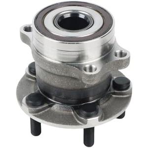 INGKAN 512518 Rear Wheel Bearing Hub Assembly 5-Lugs w/ABS 1Pcs Fits for Subaru Crosstrek 16-21/ Forester 14-18/ Impreza 12-21/ XV Crosstrek 13-15 2.0 2.5L OE 28473FJ020 HA590522 BR930928