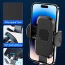 [Military-grade Construction] Phone Holders for Your CarUpgraded Suction & ClipCell Smartphone Mount Universal Windshield Dashboard Vent Stand Truck Cradle for iPhone 17 Pro Max 16 15 Samsung