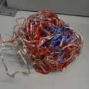 Super Larger Size American Flag Lights, July 4th Patriotic Lights with Ultra-Bright 420 LED, Waterproof Led Flag Net Light of USA, 4th of July Decor Independence Day Memorial Day