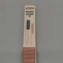 SWEET VIEW Boar Bristle Slick Back Hair Brush for Smooth Flyaways, Frizz, Sleek Ponytail, Buns and Edge Baby Hair, Teasing | Gel Comb Styling Accessories for Girls, Kids and Women (Wood Color)