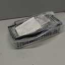 EUDELE Adhesive Shower Caddy, 5 Pack Rustproof Stainless Steel Bath Organizers With Large Capacity, No Drilling Shelves for Bathroom Storage & Home Decor (XL size, Black)