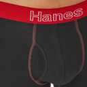 Hanes Men's Boxer Brief Underwear Pack, Stretch Cotton Boxer Briefs for Men, Moisture-wicking, 6-pack