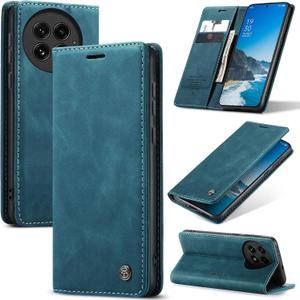 Cracedily for OnePlus 13 Case, Flip Wallet Leather Case with Card Holder Magnetic Closure Shockproof Kickstand Protective Phone Cases Cover for OnePlus 13, Blue-Green