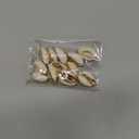 Bright Creations Charms for DIY Jewelry Making, Puka Cowrie Shells (0.7-0.8 In, 12 Pack)