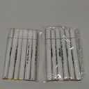 12 Packs Dual Tips Leather Dye Marker Pens Shoe Marker Leather Touch up Pen for Repair Scratches Shoe Surface, 12 Colors