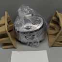 UKOKE Ultrasonic Jewelry & Retainer Cleaner  Professional Ultrasonic Cleaner Machine for Dentures, Mouth Guards, Braces, Toothbrush Heads, Rings & Watches with Timer  Perfect Christmas Gift (0.6 L, Silver)