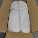 BPC Goose Feather Down Pillows King Size, 100% Organic Cotton Cover - Luxury 3-Chamber Design for Medium Firm Support & Cloud-Like Comfort, Set of 2 Bed Pillows for Sleeping, 20x36 Inches (White)