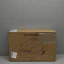 Stainless Steel Litter Box, Extra Large Litter Boxes for Big Cats, XLarge Metal Cat Litter Box with Lid, Anti-Urine Leakage XL Box with High Sides, Easy Clean, Non-Sticky, Scoop Included (Dark Grey)