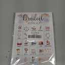 Bridal Bingo Cards, Bridal Shower Game for 24 Players, Wedding/Bachelorette Party Games for Family Friends Activities, Holiday Party Favors Supplies Decorations(06)