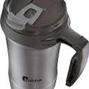 Bubba HERO Vacuum-Insulated Stainless Steel Travel Mug with Handle, 18 oz, Gunmetal