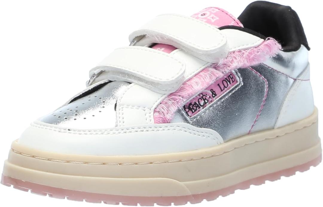 Steve Madden Girls Shoes Girls Dream Sneaker, White Multi, 9 Toddler