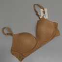 True & Co Women's True Body Wirefree Push Up Bra (32DD, Desert)