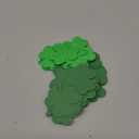 Tellingyou 600 Pcs St. Patrick's Day Shamrock Cutouts Paper 2 Inch Green Clover Shape Cut Outs Irish Paper Die Cuts for Bulletin Board Decorations School Classroom Party Craft(Three Colors)