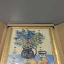 Antique Gold 14x14 Picture Frame with Ornate Beaded Border, 14 x 14 in