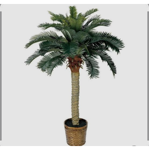 Nearly Natural 5043 4ft. Sago Silk Palm Tree,Green,36x36x48, 2 pack Nearly Natural 5043 4ft. Sago Silk Palm Tree,Green,36x36x48, 2 pack