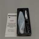 LUCKY TAIL Pet Nail Grinder for Dogs and Cats - Super Quiet and Low Vibration Electric Dog Nail Grinder with 2 LED Lights - USB Rechargeable and Cordless - 2 Speeds - Small to Large Pets - Teal