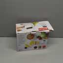 Goodcook 10806 Veggie Spiralizer with interchangeable blades, 6", White