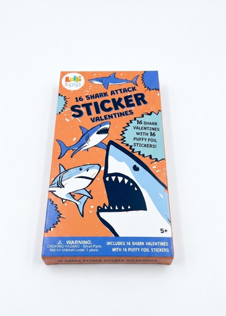 Lolli & Pip Card Sharks Sticker 16 pt 2 Pack