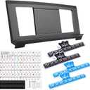Music Sheet Stand, Music Rest Compatible with Yamaha PSR/YPT/KB/P Series, Keyboard Score Stand Set Includes 4 Book Clip, Piano Keyboard Stickers for 37-88 Key Models