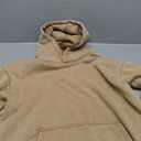 Mens Oversized Hoodies Vintage Hoodie Couples Pullover Acid Wash Hoodies for Men Streetwear Sweatshirts (X-Large, Beige(hooded))