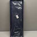 2 Pack Plastic Plant Saucer, Rectangular 24 inch, Indoors/Outdoors, Drip Tray for Flower Pot, Windowsill 24'' x 8'' x 1.5'' Black