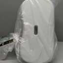 Toilet Stool Squat Adult, Poop Stool for Bathroom with Non-Slip Design, Adjustable Height from 6.7 to 9 inches, White