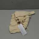 OYANUS Capris for Women Casual Summer Loose Comfy Drawstring Wide Leg Capri Pants with Pockets (Beige, XL)