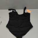 Women's Shapewear Bodysuit Tummy Control Body Shaper Seamless Sculpting Snatched Waist Body Suit, Size M