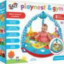 Galt Toys, Playnest & Gym - Farm, Baby Activity Center & Floor Seat, includes 1 x Inflatable ring