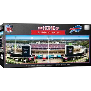 MasterPieces NFL 1000 Piece Jigsaw Puzzle - Buffalo Bills Stadium Panoramic 13"x39"