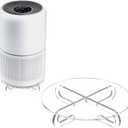 Beautyflier Acrylic Holder Tray for LEVOIT Air Purifier, Heat Dissipation and Prevent Desktop Water from Penetrating, Stand for Bedroom Living Room