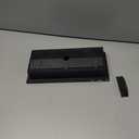 Floor Vents 4x10, Heavy Duty Steel Floor Register, 50% Higher Ventilation Performance Than Others, Sleek Modern Design, Sandtex Black Finish, Fits Tile Wood Inserts, Floor Vent Covers for Home Floor