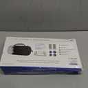 Auarte Accessories Set for Playstation Portal Remote Player, Hard Carrying Case for PS Portal with Clear Skin Case for PS5 Portal, 1 Screen Protector, Carbon Black