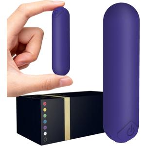 Mini Handheld Electric Back Massager Waterproof Quite Massager, Portable Massager for Back Neck Shoulder Body,Blue