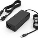 45W USB-C Laptop Charger Compatible with HP Chromebook Computer and More USB Type C Fast Charging Power Adapter