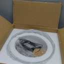 LTBFDDC Farmhouse Small Pendant Lights Kitchen Island, Adjustable Height Hanging Ceiling Lamp Handblown Glass Dome Clear Hammered Shade For Dining Living Room Hallway Entryway Mini Chandelier Lighting